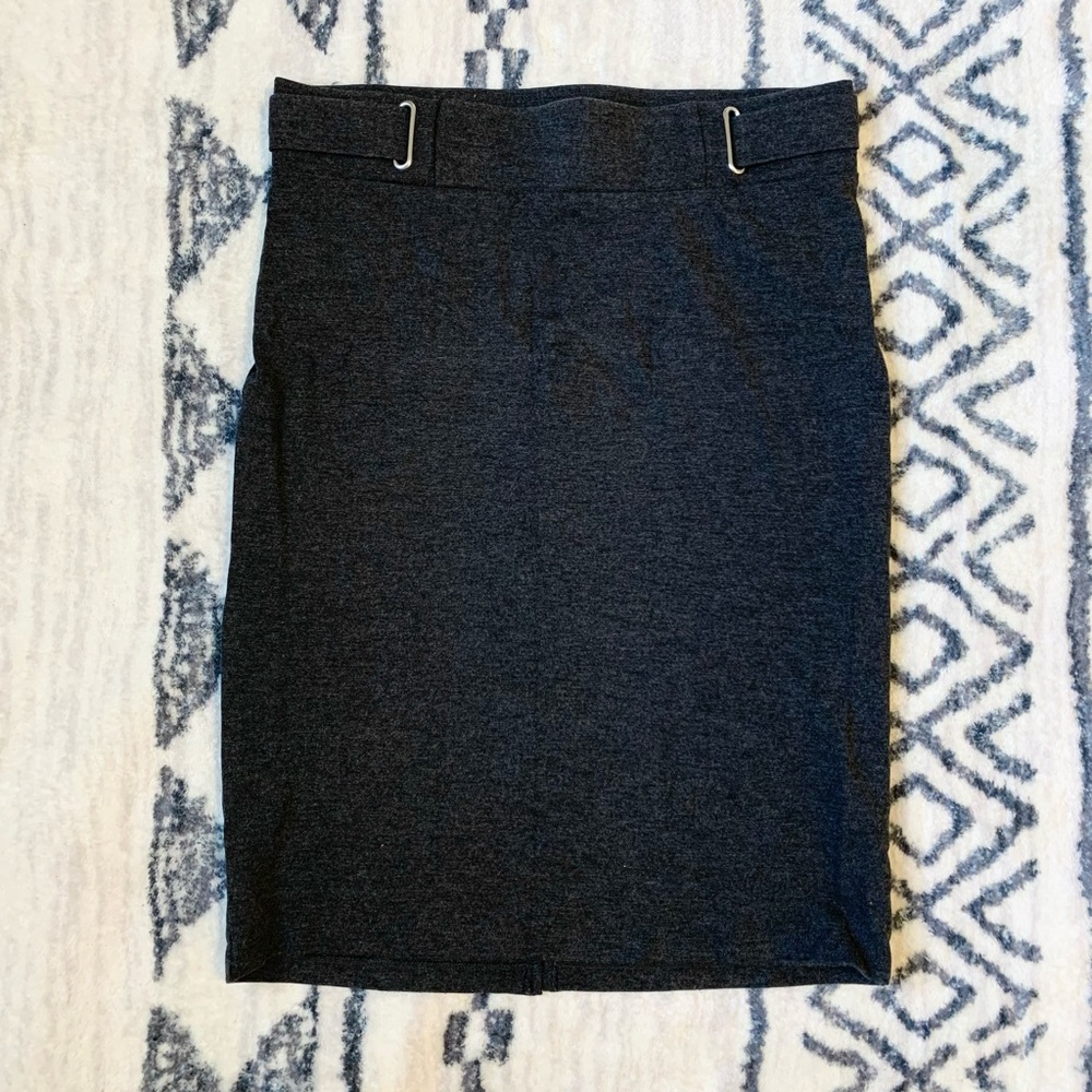 Love Scarlett Business/Casual Gray Pencil Skirt